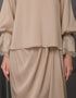 BAJU KURUNG KEDAH MODEN GRACELYN (CHAMPAGNE)